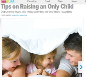 RaisingOnlyChild